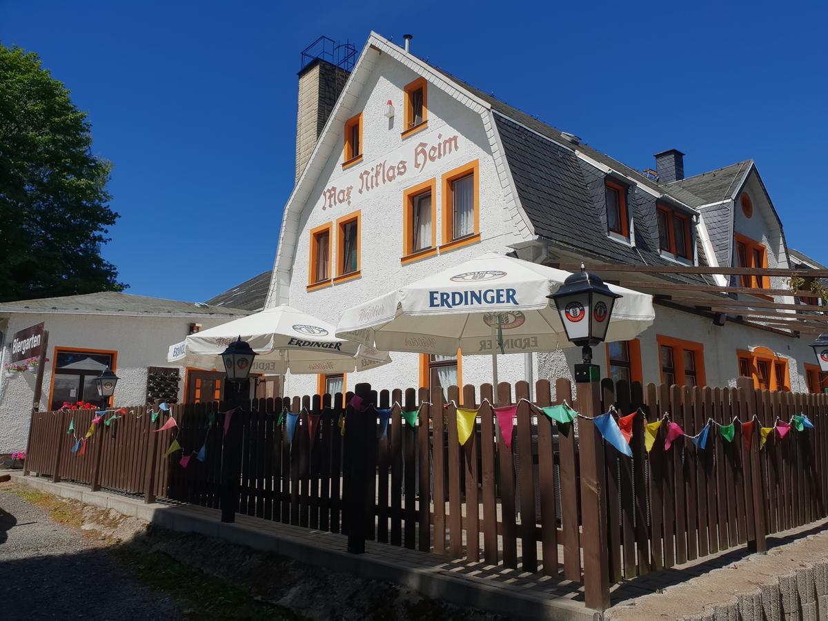 Pension Und Restaurant Die Burg Ehrenfriedersdorf Ngoại thất bức ảnh